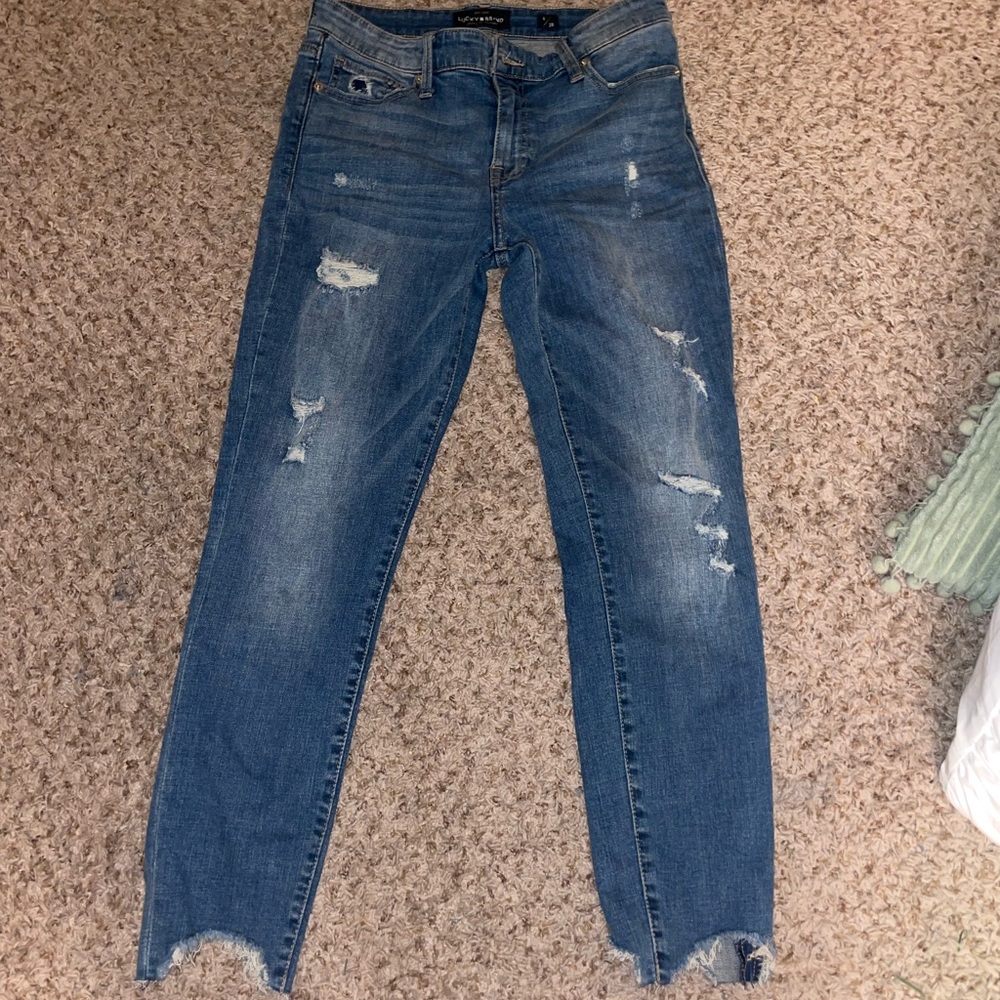 Luck brand skinny jeans